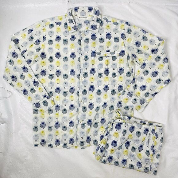 Roller Rabbit Men's sz S Sheep Pajamas Set - Picture 1 of 16